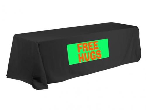 6ft printed table throw