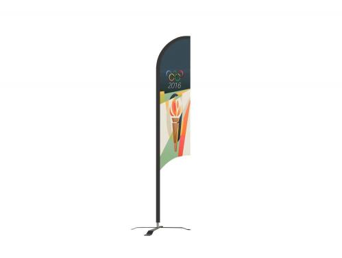 Alu-tube Feather Flag Banner